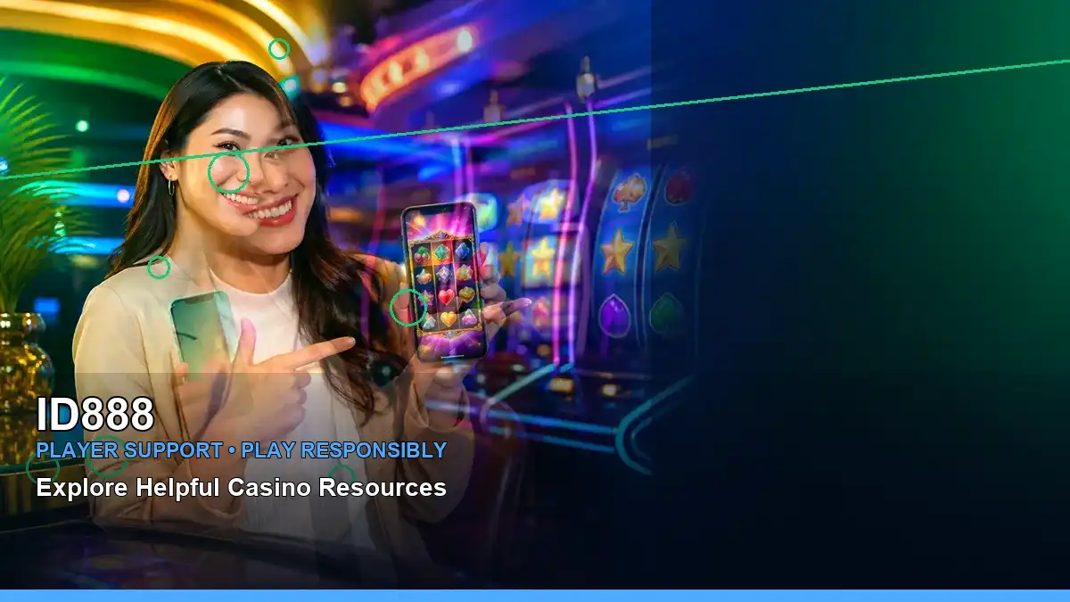 ID888 left close-up first casino deposit and wallet options highlighting mobile-friendly casino play
