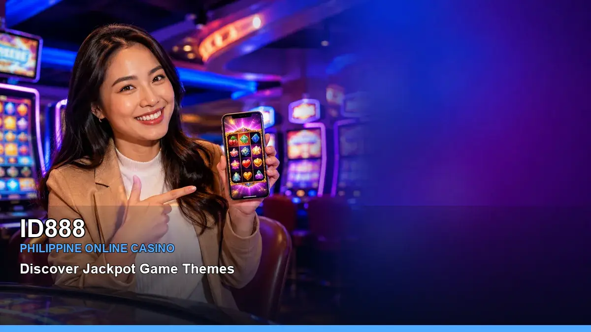 ID888 play mobile casino games featuring an adult Filipina casino host with a immersive composition — view 2